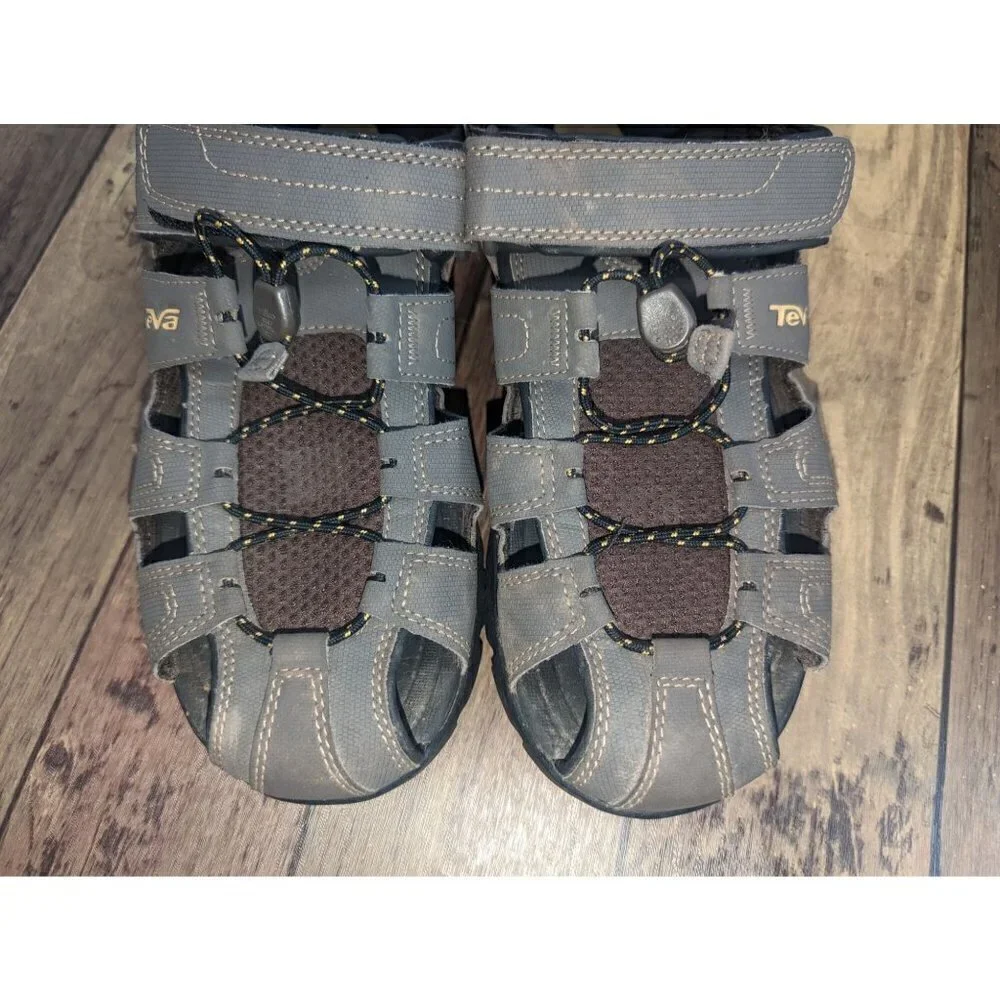Teva FOREBAY Mens Sandals Hiking Brown Size 7